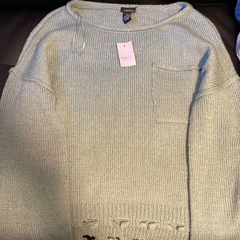 Blue/Green Sweater